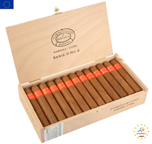 PARTAGÁS Serie D No. 4 | Box of 25 (Semi Boîte Nature Box)