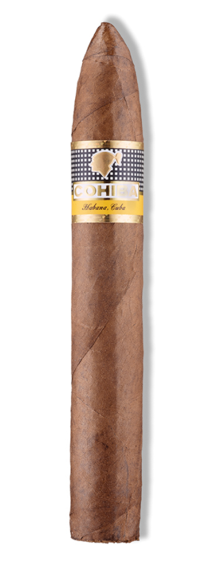 COHIBA Pirámides Extra | Box of 10 (Varnished Boîte Nature Box)