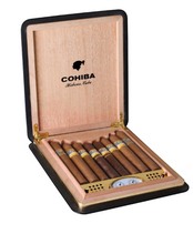 Load image into Gallery viewer, Cohiba - 50th Aniversario Travel Humidor | Box of 8 (Leather-Bound Travel Humidor)