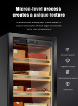 Load image into Gallery viewer, RACHING - MON3800A - Titanium Stainless Steel (370L) | Precision Electronic Cigar Humidor